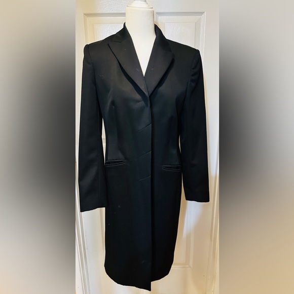 Classiques Entier Jackets & Blazers - Classiques Entier Coat Vintage Elegant Black Suit Jacket Size 10P
